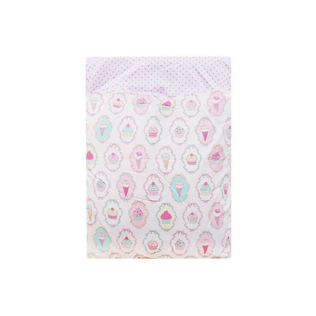 Floofi Pet Sleeping Bag Ice Cream Design (L Pink)