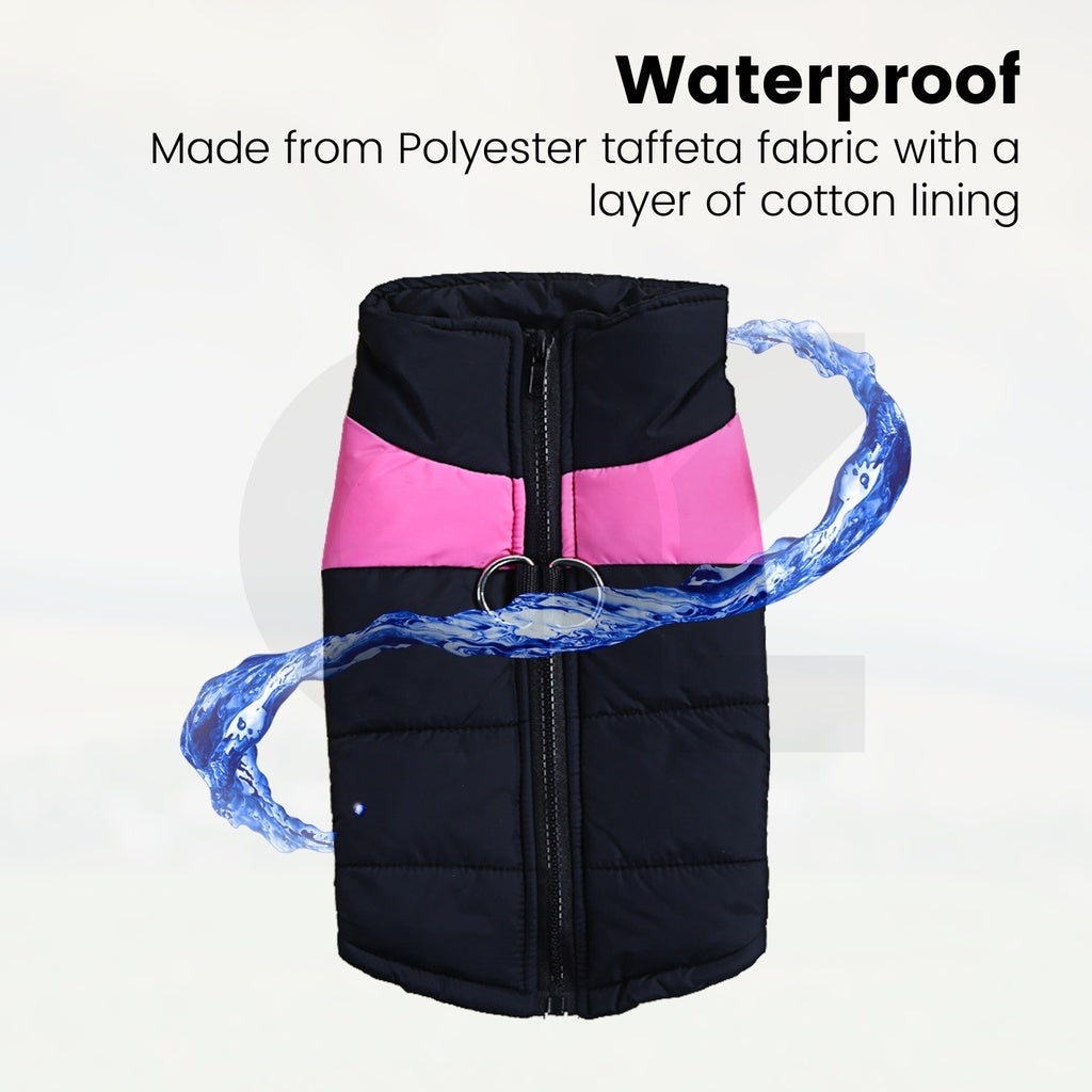 Floofi Pet Winter Vest (L Red)