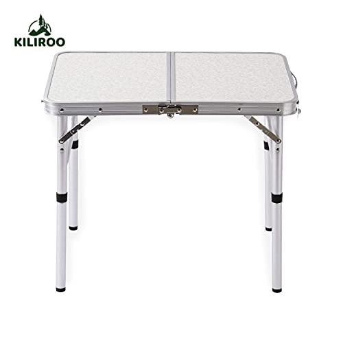 KILIROO Camping Table 60cm Silver