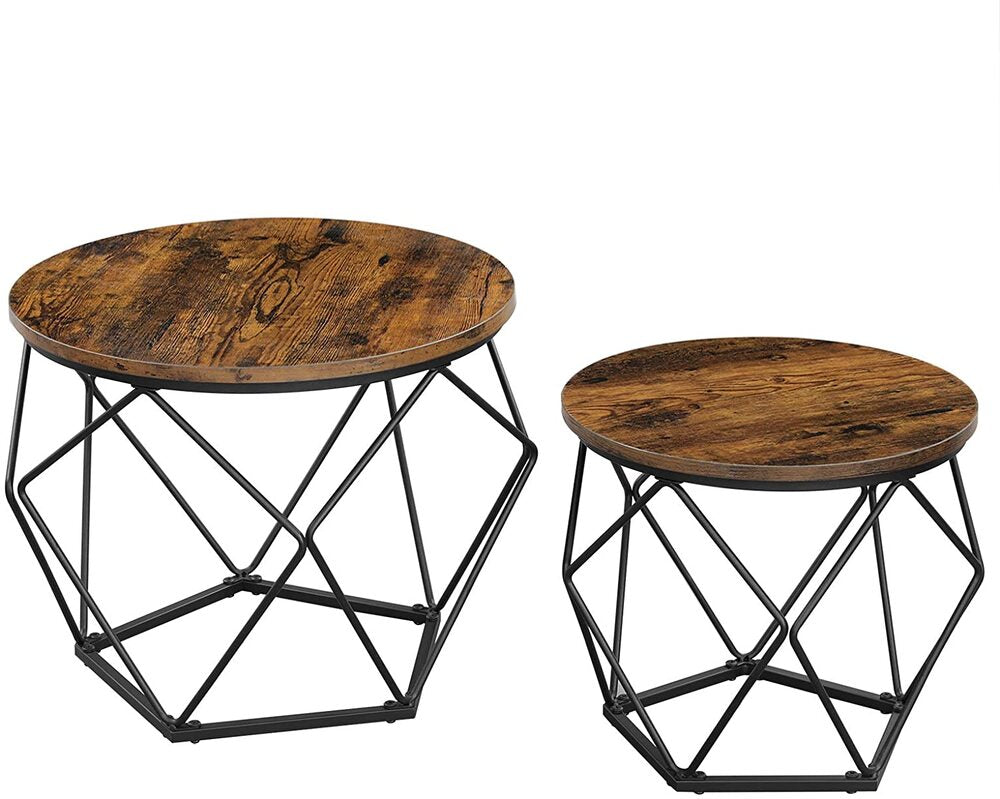 VASAGLE Set of 2 Coffee Tables