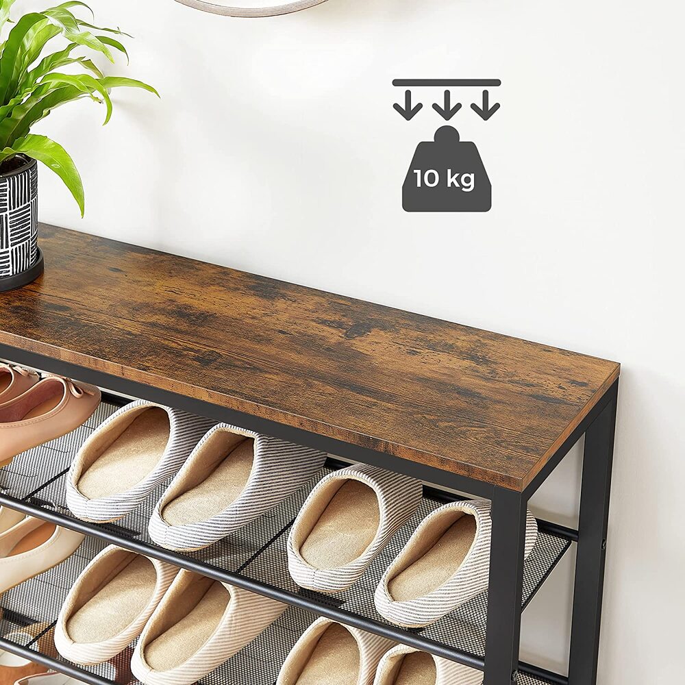 VASAGLE 5 Tier Shoe Rack