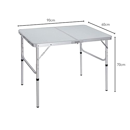 KILIROO Camping Table 90cm Silver