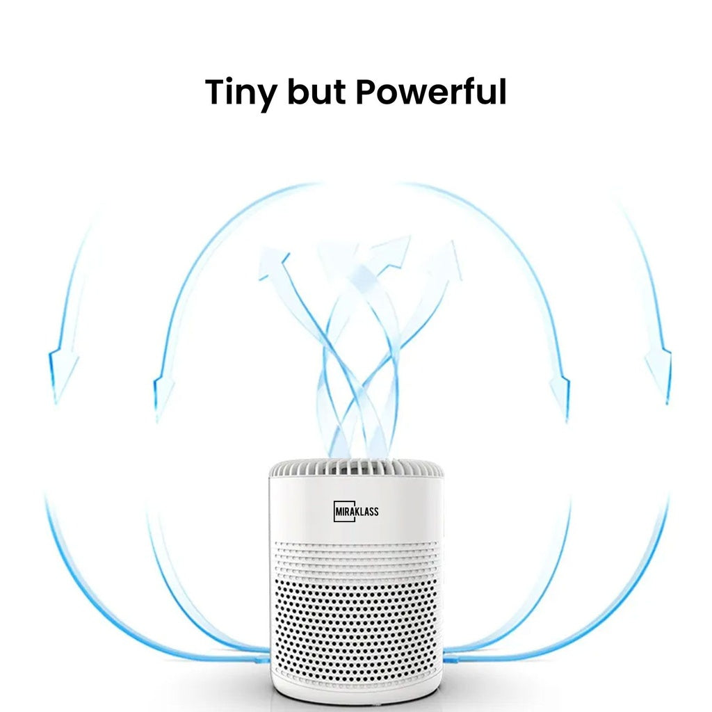 MIRAKLASS Air Purifier 3 Speed with Hepa Filter - Model