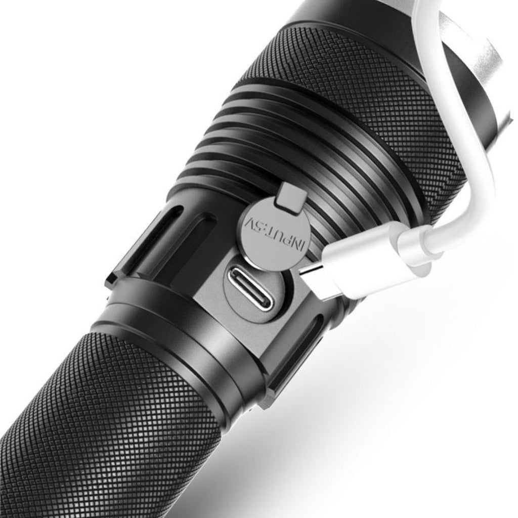 KILIROO Rechargable Flashlight 1200 High Lumens with 5 Modes