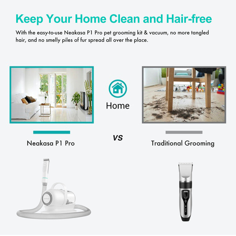 Neakasa Pet Grooming Kit and Vacuum