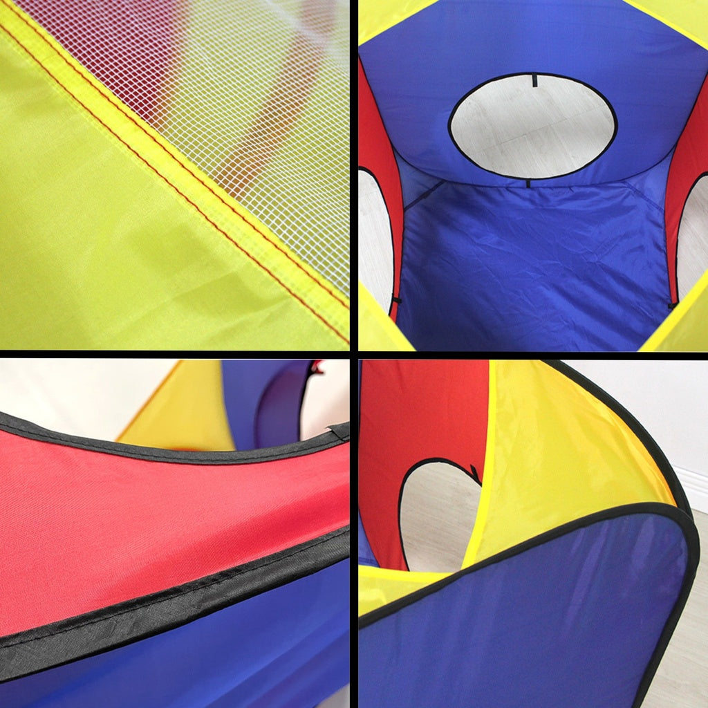 GOMINIMO 4 in 1 Mix Color Style Kids Play Tent