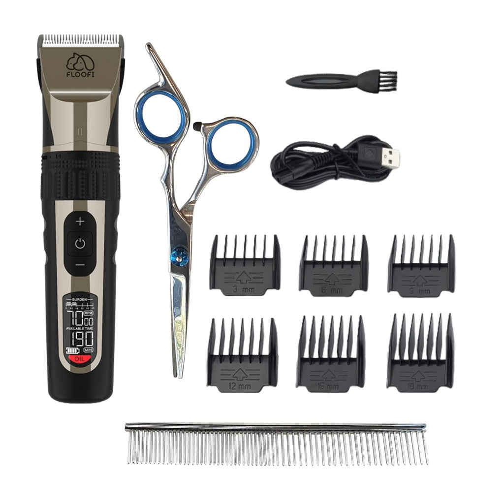 Floofi Pet Trimmer Set Upgrade Version