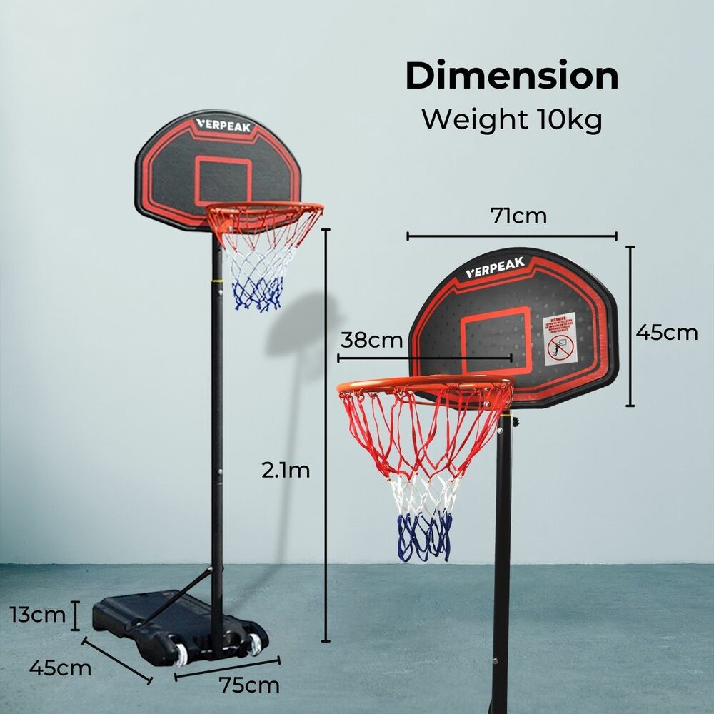 VERPEAK Basketball Hoop Stand ( 1.6M - 2.10M )