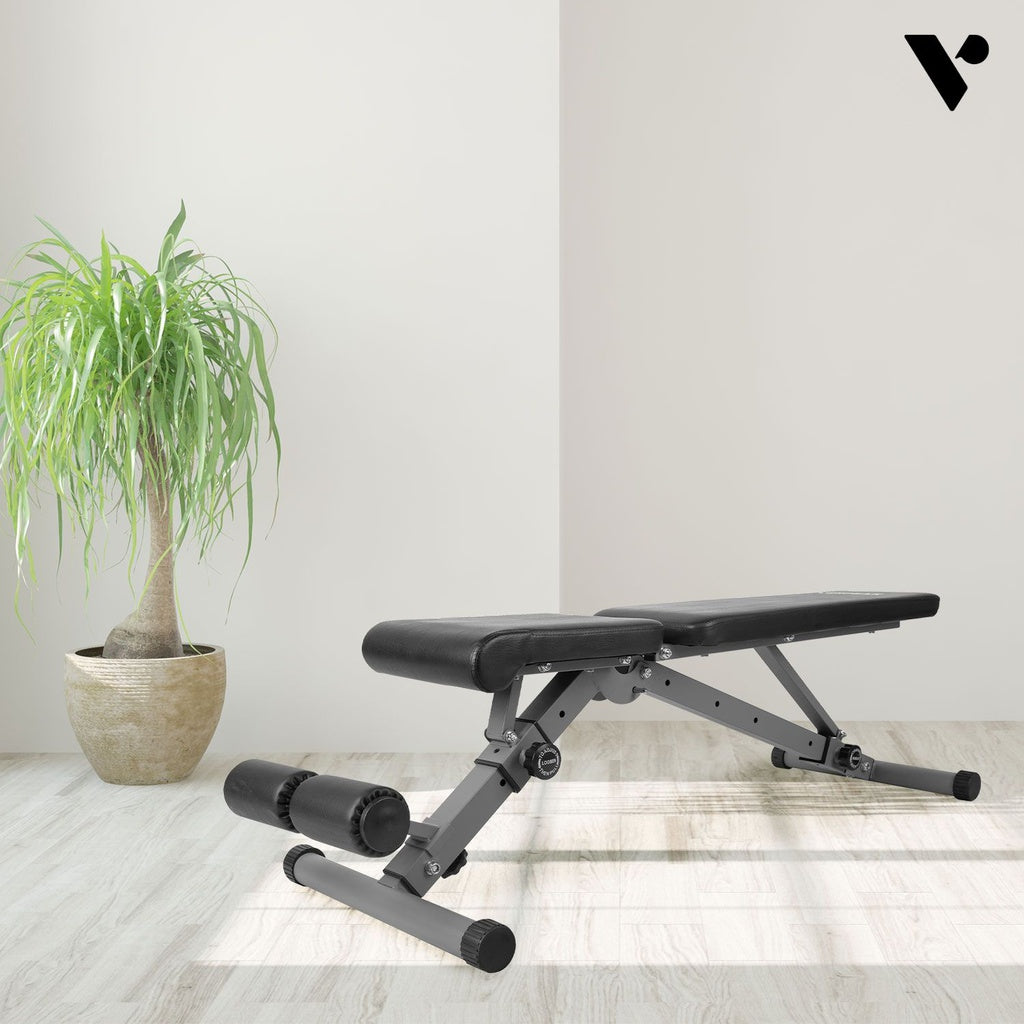 Verpeak Adjustable Weight Bench Flat Incline Decline