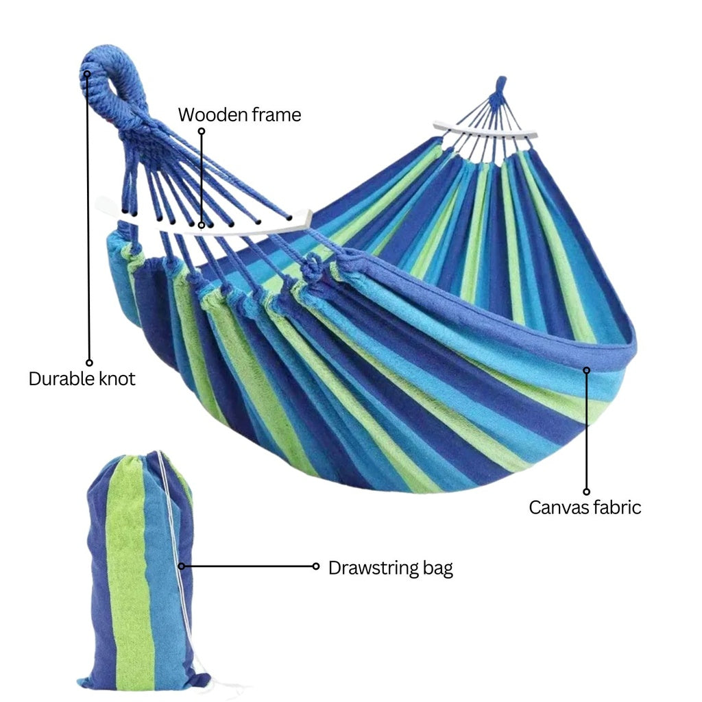 KILIROO Camping Hammock Blue