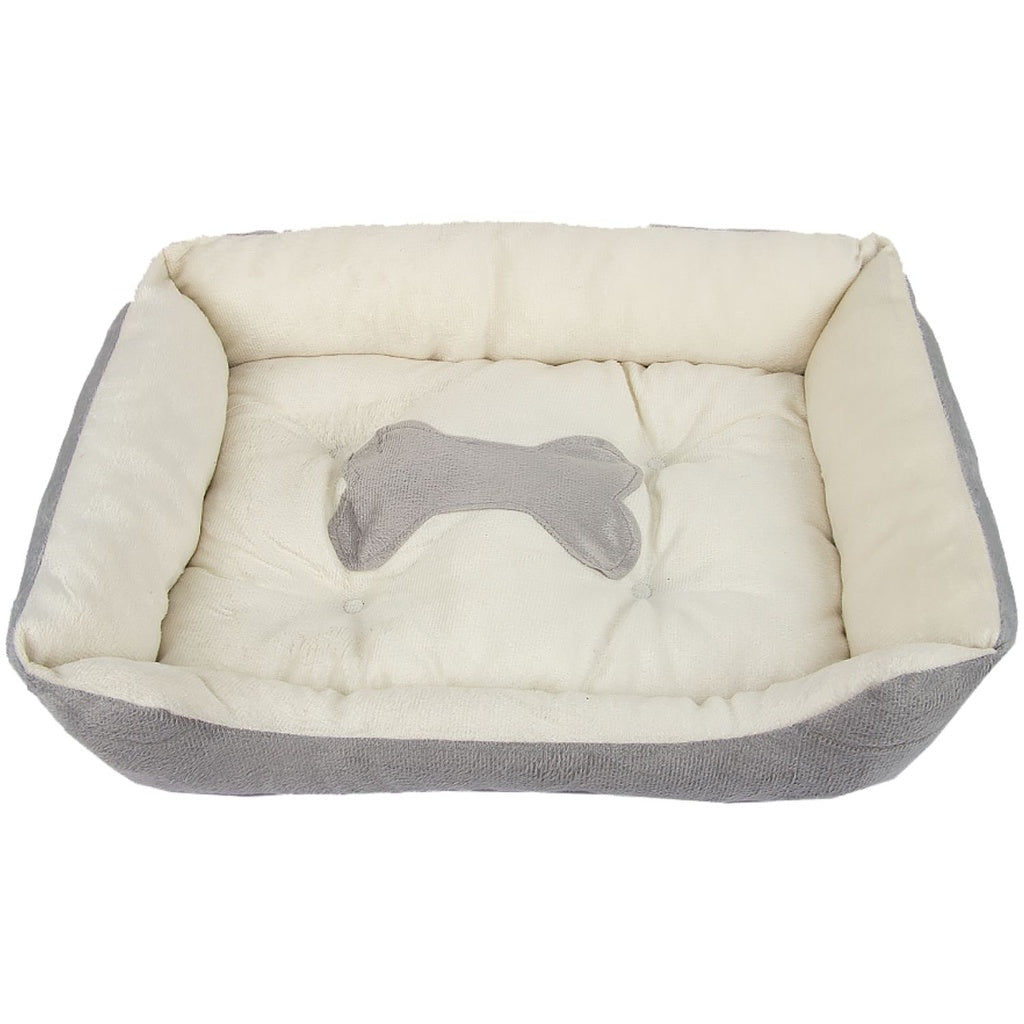 Floofi Pet Bed Bone (XXL Grey)