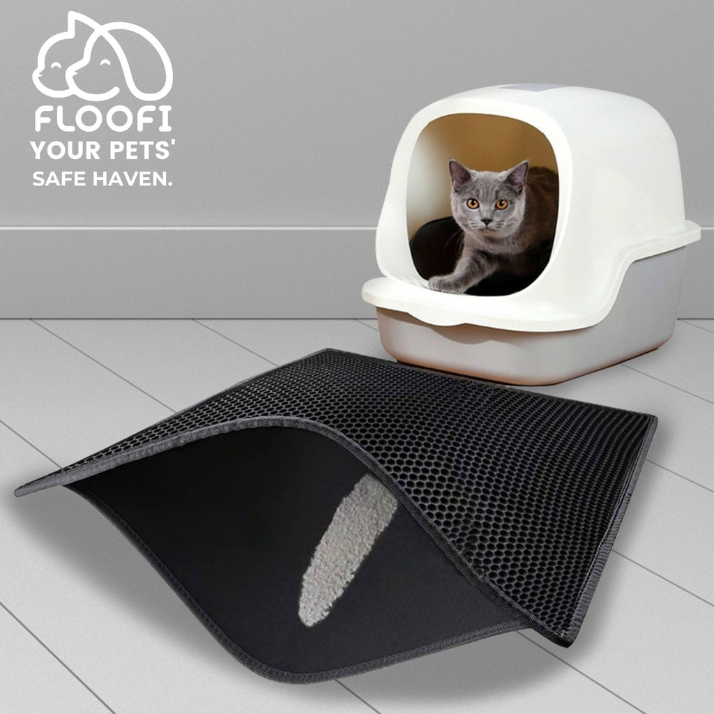 Floofi Litter Mat Cat Shape