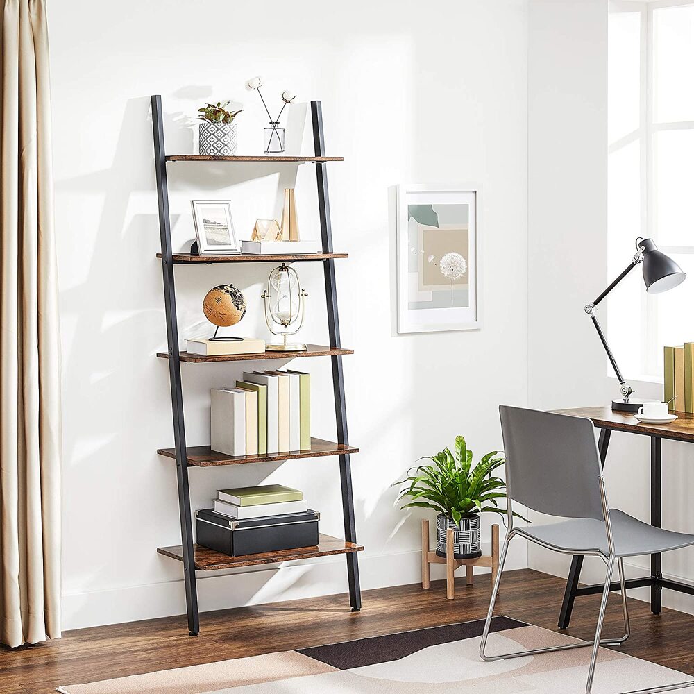 VASAGLE 5 Tier Slanted Shelf