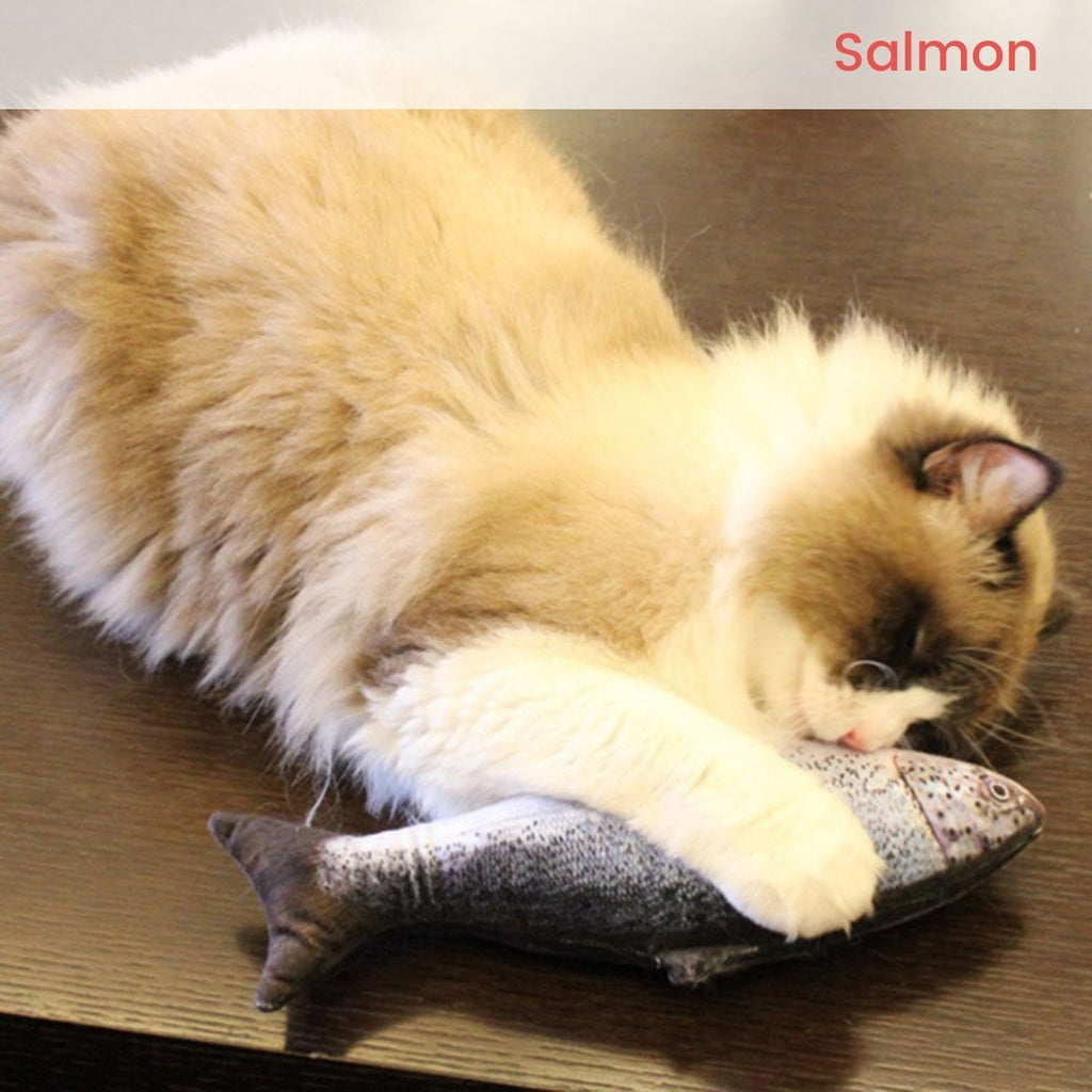 Floofi USB Electric Fish Toy Salmon