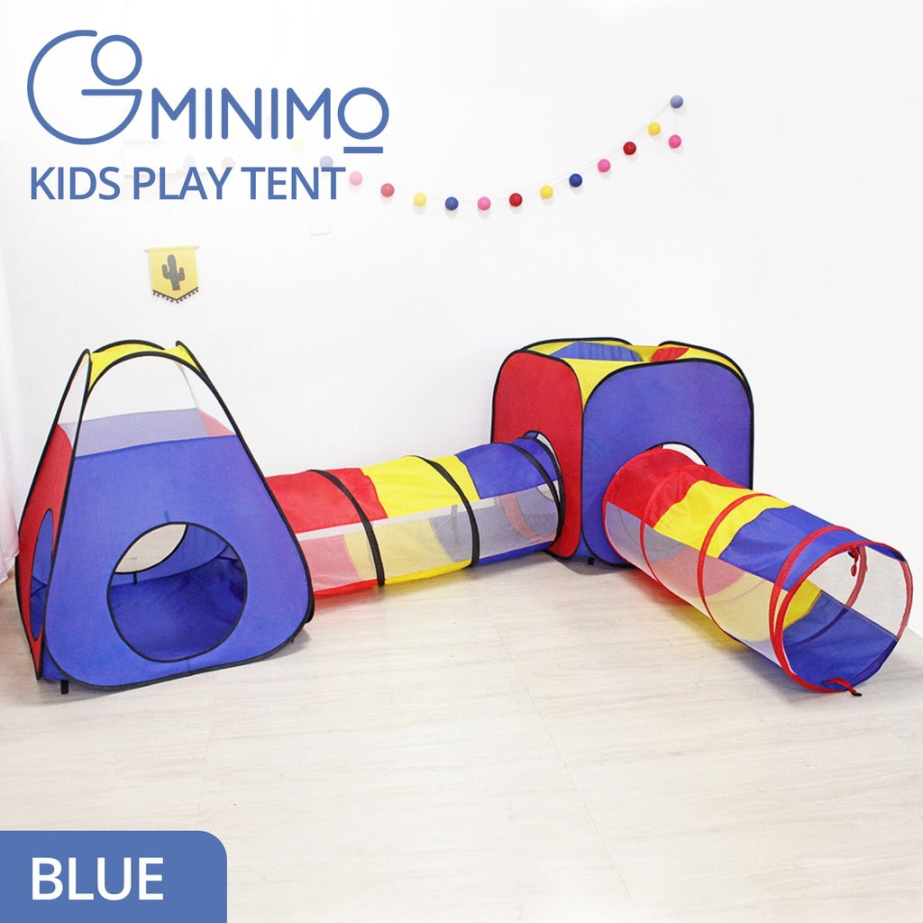 GOMINIMO 4 in 1 Mix Color Style Kids Play Tent