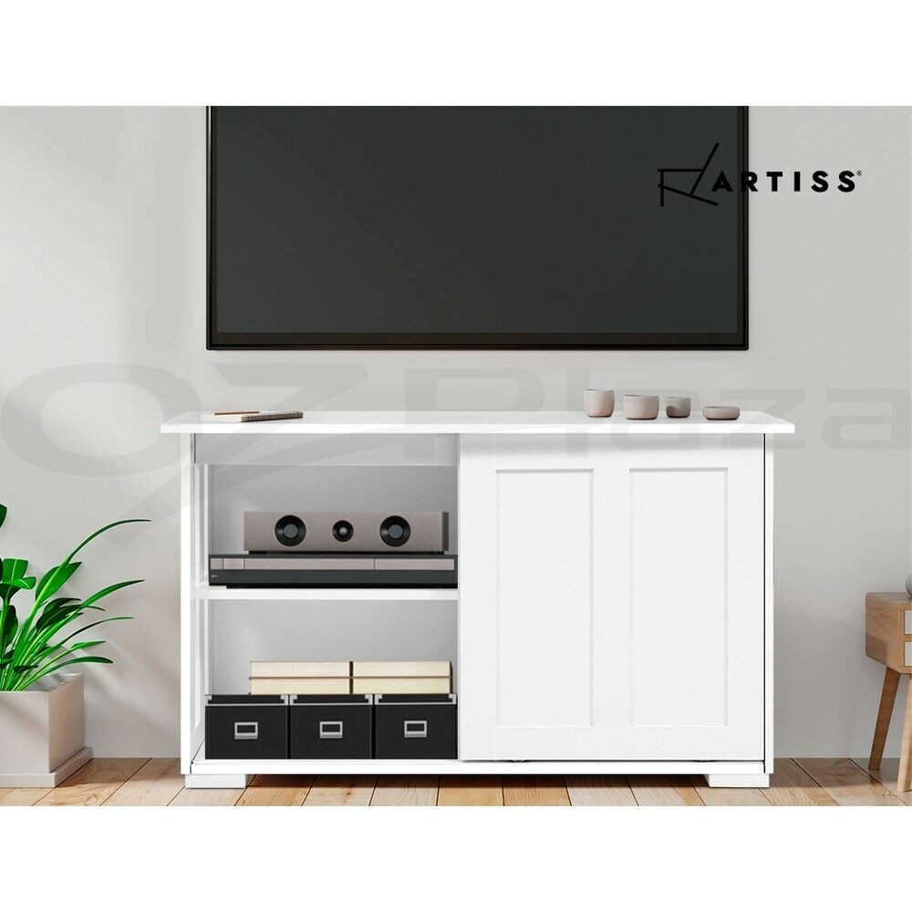 Artiss Buffet Sideboard Cabinet Storage Shelf Cupboard Hallway Table White freeshipping - Awezingly